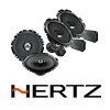 HERTZ Front/Heck Auto Lautsprecher/Boxen Komplett-SET für NISSAN