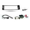 Auto Radio Einbau Blende/Rahmen+Adapter für AUDI A3 8L (mit Bose) - 08/00-12/03