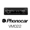 Phonocar VM022 1-DIN Autoradio - CD/Bluetooth/USB/SD/DAB+ (VM022)